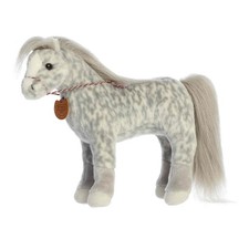 Aurora - Breyer - Showstoppers 11.5" Dapple Gray Trakehner Stuffed Animal