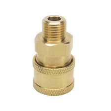 1/4 Quick Connect Pressure Washing Male NPT Thread Brass QC Coupler Socket