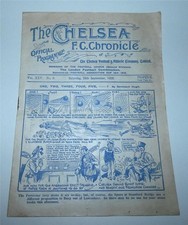 Chelsea v Tottenham Hotspur September 29th 1929 Football Programme   07