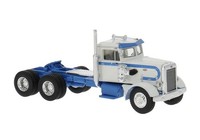 Brekina Lkw Peterbilt 281 Szm Weiß,Blau 85761
