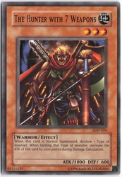 The Hunter with 7 Weapons - LOD-024 - Common - Unlimited Edition