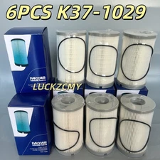 6X Fuel Filter Paccar K37-1029 K37-1012 K37-1011 For Peterbilt Kenworth FS20172