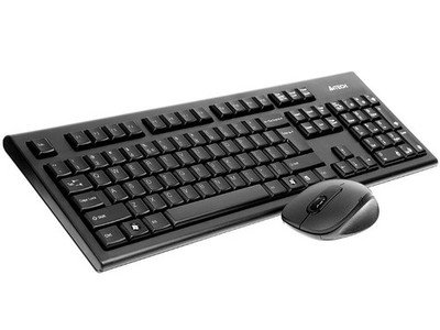 Kabelloses Tastatur- und Maus-Set A4Tech V-TRACK 2.4G 7100N schwarz