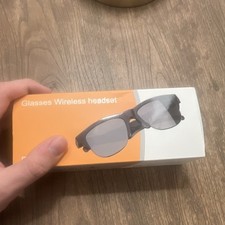 Wireless Headset Smart Glasses Glasses Wireless Connectivity Smart Glasses Black