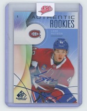 2024-25 Upper Deck SP Game Used Authentic Rookie Lane Hutson Auto