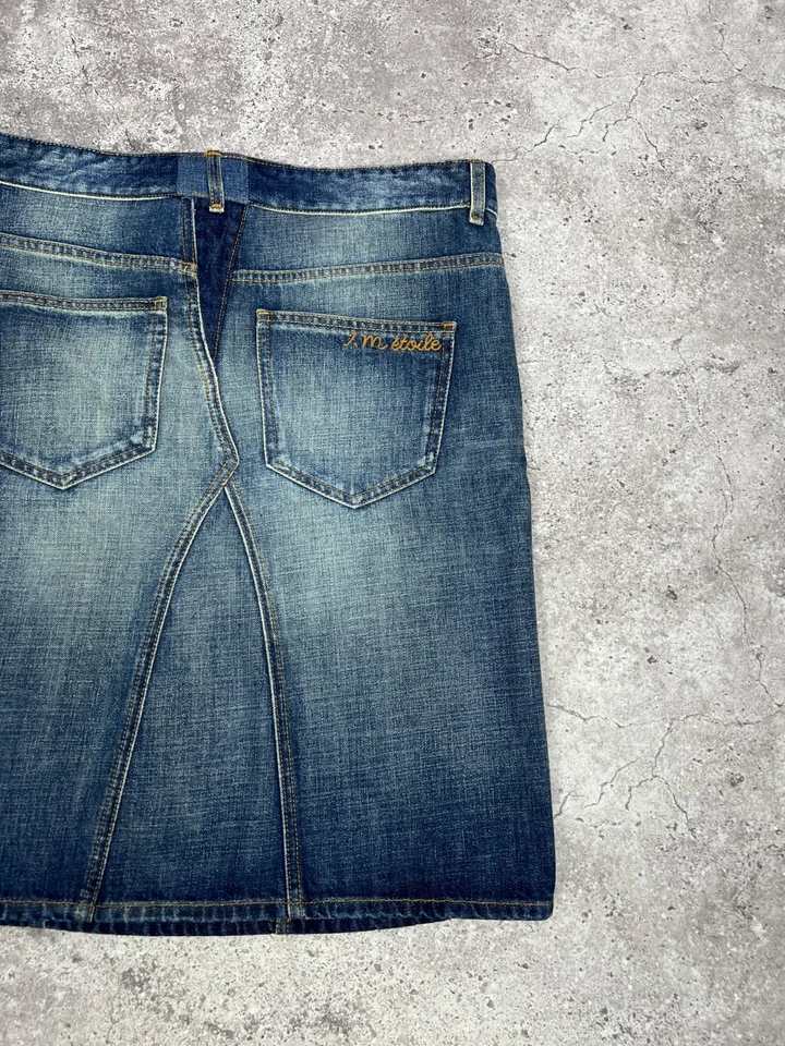 Isabel Marant Etoile Midi Skirt Denim Women's size 42 - Image 3 of 4