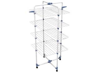 Stendibiancheria Modular 4 a Torre: 40mt di Stenditura in Acciaio