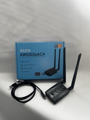Alfa AWUS036ACH ALFA AWUS036ACH AC1200 USB 3.0 WiFi Adapter RTL8812AU