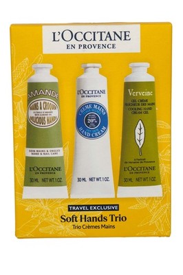 L'Occitane en Provence Soft Hands Trio 3x30 ml Handcreme für trockene Haut