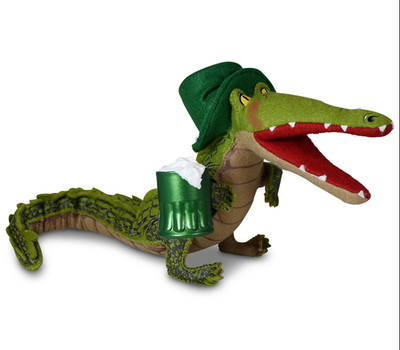 Annalee St Patrick's Day Irish Crocodile Croc 8'' New 2026 160726