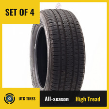 Set Of 4 Used 27555r20 Bridgestone Dueler Hl Alenza 113t - 9.5-10.532 Set Of 4 Used 27555r20 Bridgestone Dueler Hl Alenza 113t - 9.5-10.532