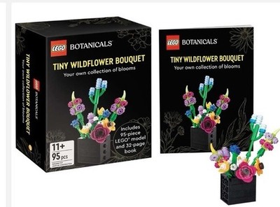 Lego Tiny Wildflower Bouquet, Set Mit Buch, Neu, OVP, Botanical