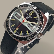 Culligan 36mm 1970s Men Mechanical Vintage Watch Fully Working FE 140