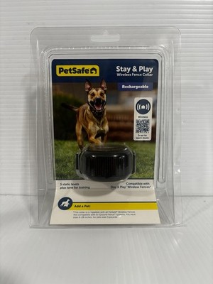 PetSafe Stay & Play Wireless Stubborn Dog Fence Rechargeable Collar PIF00-14288