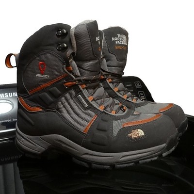 THE NORTH FACE GRAY BOOTS PRODIGY SERIES GORE TEX WINTER Mens Size 13 400 GRAM