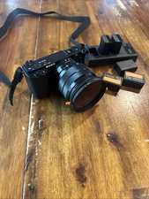 Sony ZVE10 Camera Lens Kit with 5 Batteries, Smart Charger