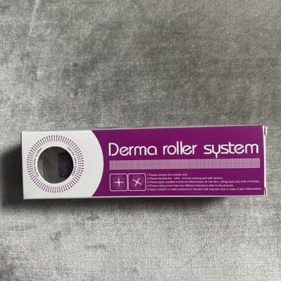 Derma Roller System 0.50mm  Anti-Aging System 540 Titanium Microneedles NEW