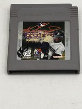 Ken Griffey Jr. Presents Major League Baseball (Nintendo Game Boy, 1997) Tested