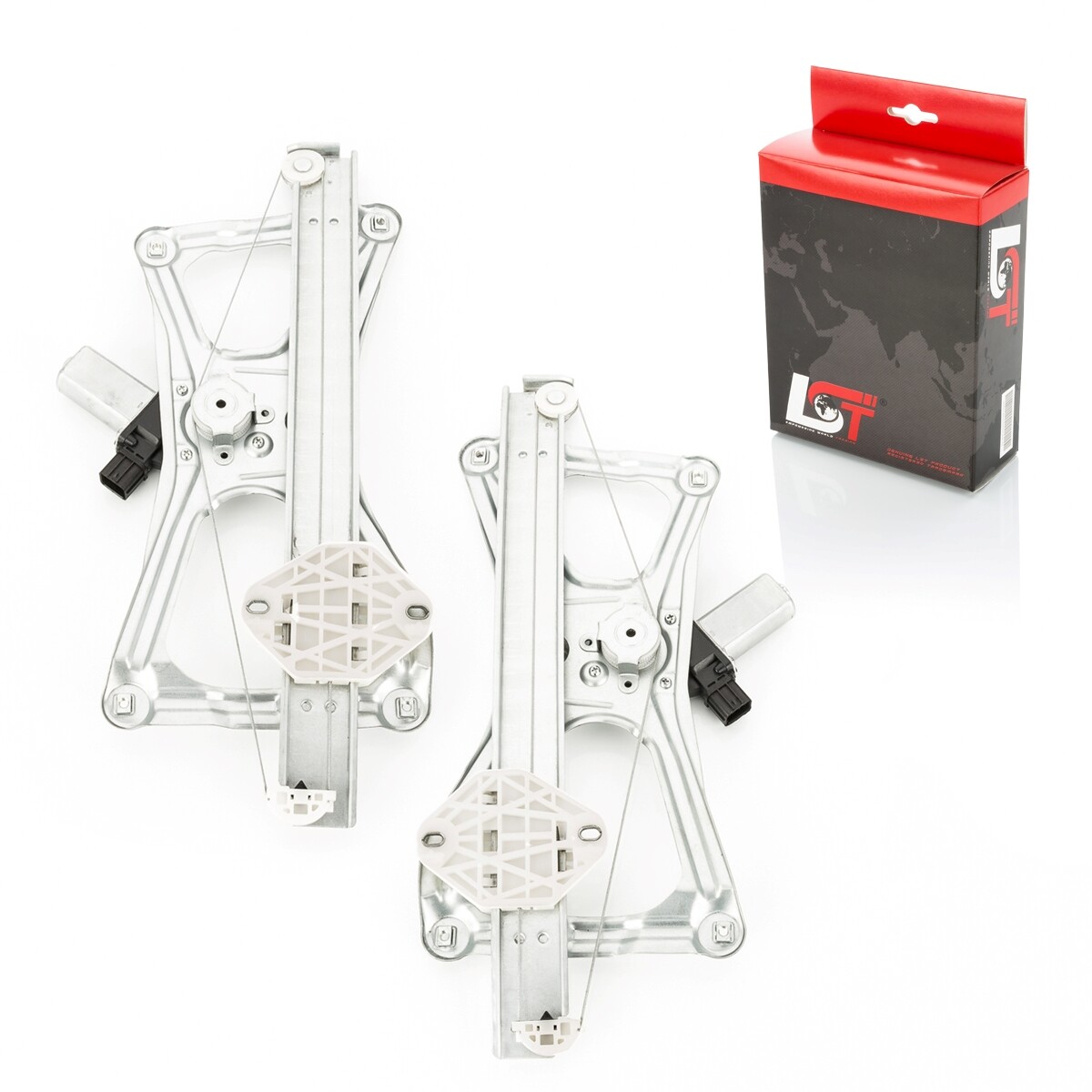 2x Window Lifter with Motor Set Front Left Right for HONDA CIVIC VIII 8