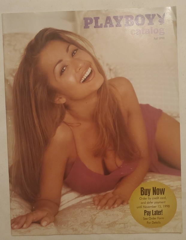 PLAYBOY CATALOG FALL 1998 - SEXY PLAYBOY BUNNY COVER - ORDER FORM INTACT