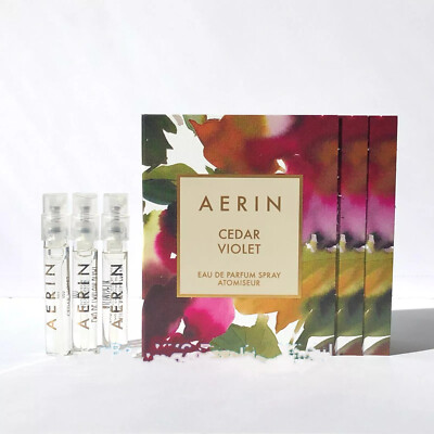 Aerin Cedar Violet Eau de Parfum .05oz/1.5ml Sample Spray Vial Choose Lot