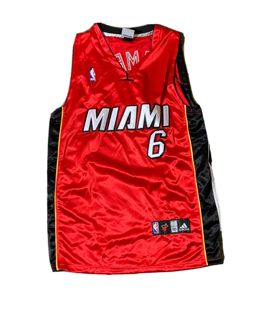 Nba miami heat Lebron James Authentic jersey sz 50