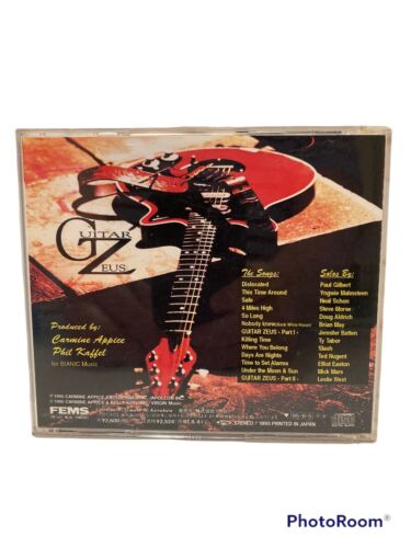 Carmine Appice's Guitar Zeus (Japan CD ) Yngwie Malmsteen, Brian May, Slash 1995 - Imagen 3 de 7