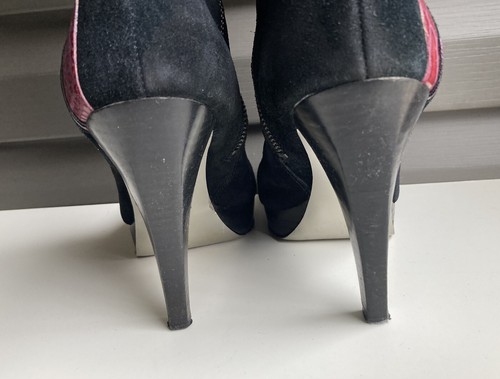 Botas Altas Santana Ingenue Gamuza Negra Talla 8 - Imagen 7 de 10