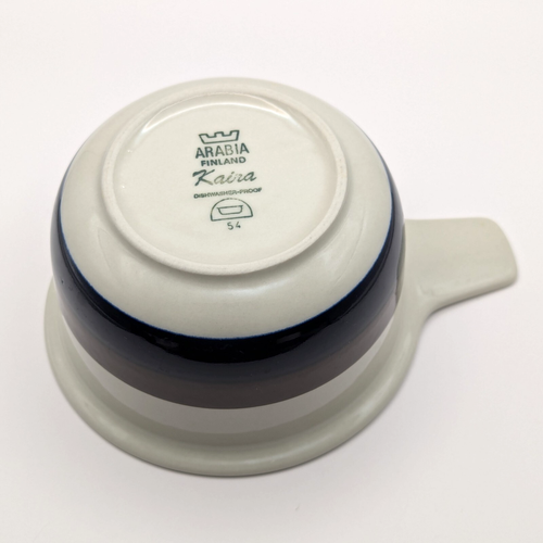 Arabia Finland Kaira Gravy Sauce Boat Server with Handle & Spout 16oz Nordic - Picture 7 of 8