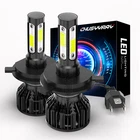 H4 9003 LED Headlight Kit For Toyota Prius 2004-2009 High & Low Beam 6000K