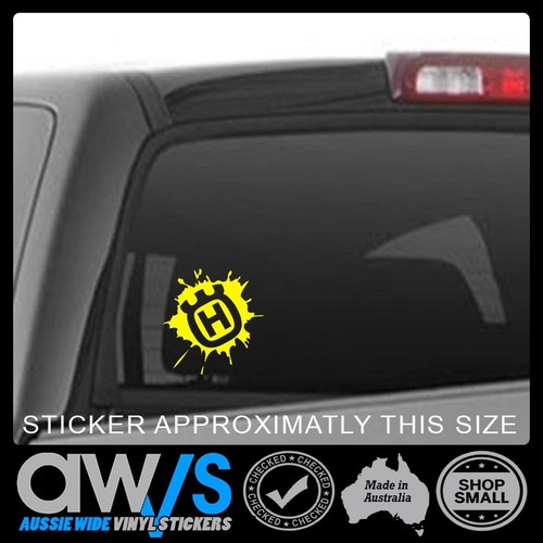 HUSQVARNA STICKER DECAL SPLAT / HUSKY DIRTBIKE ENDURO TE 250 300 350 450 RACING - Picture 2 of 5