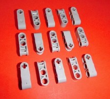 Lego Technic (42003) 15 connettori a croce/doppio perno, in grigio chiaro da 8284 8421 9398