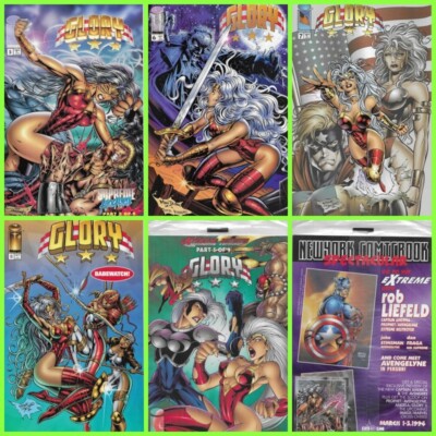 °GLORY Vol.1 #5-6-7-8-9 AUSWAHL #9 POLYBAGED with CARD° US Image 1995