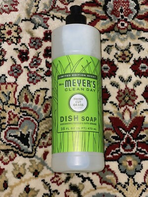 Mrs. Meyer's Clean Day Dish Soap, Biodegradable Formula, 16 Oz