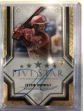 2023 Topps Five Star Jeter Downs RC Auto Washington Nationals