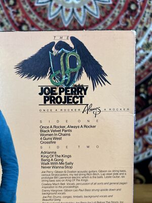 The Joe Perry Project – Once A Rocker, Always A Rocker ~ VG+/VG+
