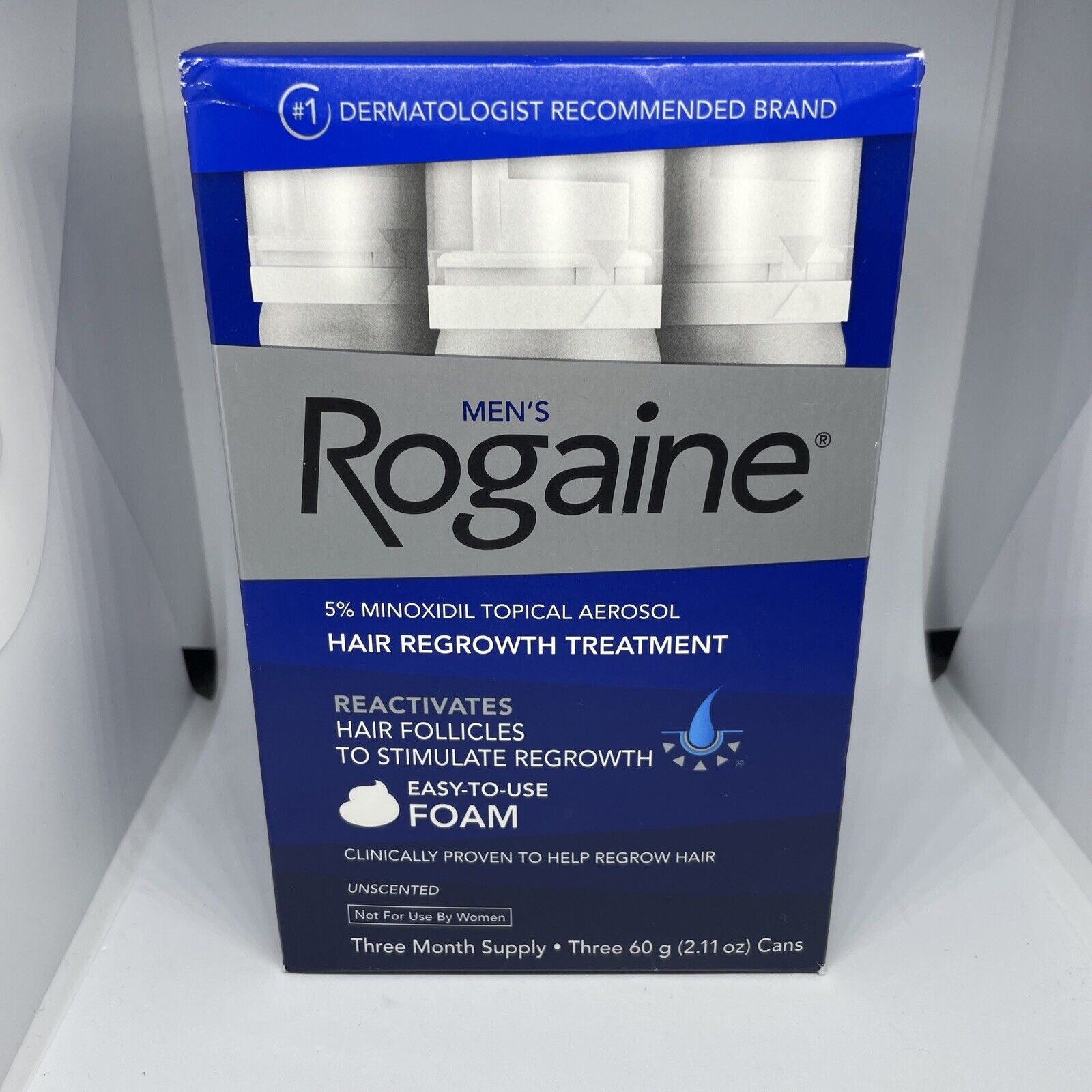 New Rogaine Foam Hair Loss & Regrowth Treatment 5% Minoxidil 3 Months Supply 312547781350 | eBay New Rogaine Foam Hair Loss & Regrowth Treatment 5% Minoxidil 3 Months Supply 312547781350 | eBay