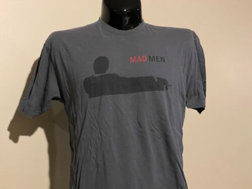 MAD MEN rare AMC TV promo shirt 2-sided XL 2007 A… - image 1