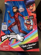 Miraculous Talk and Sparkle 10.5  Ladybug Deluxe Doll with Lights and Sounds