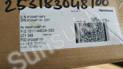 HD64F3048F16V RENESAS MAKE X 1PC MICROCONTROLER | eBay