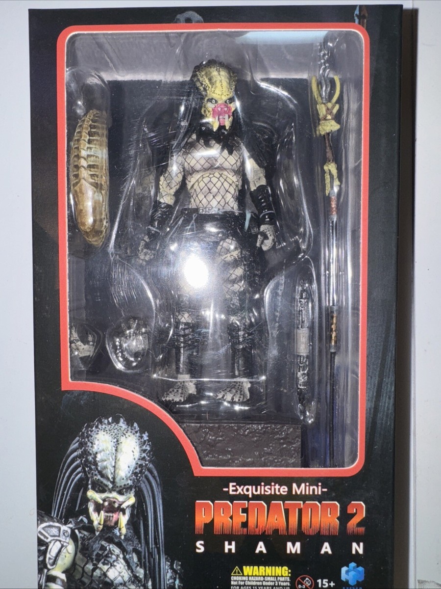 Hiya Toys Predator 2 Shaman 1:18 Scale Action Figure Exquisite