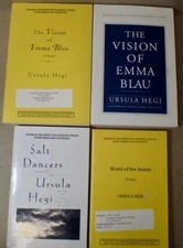 Lot of (4) Vtg URSULA HEGI Uncorrected Proof & Advance Reading Copy ARC Books