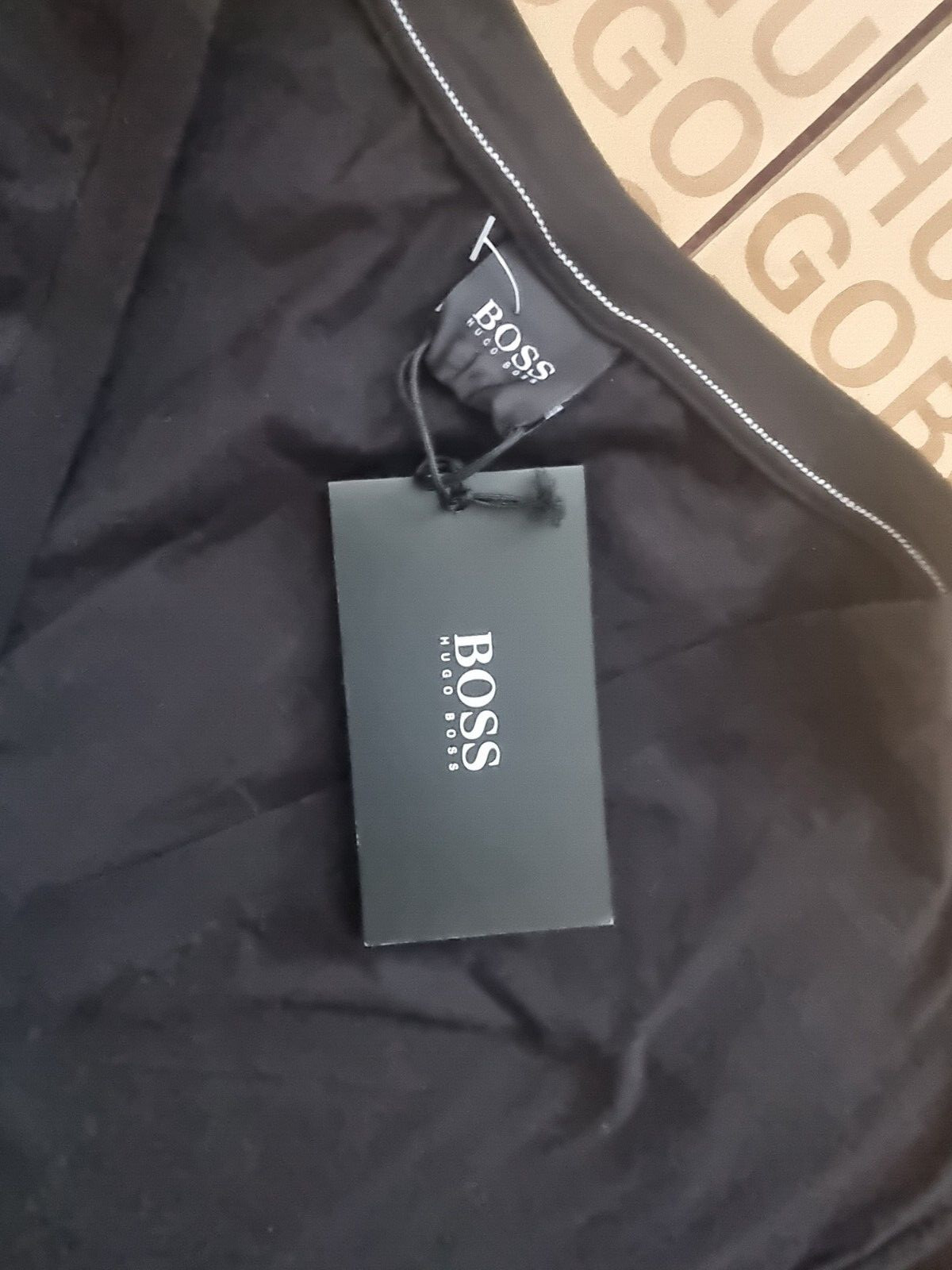 New Hugo Boss mens black v-neck gym sports summer beach holiday t-shirt top XXL