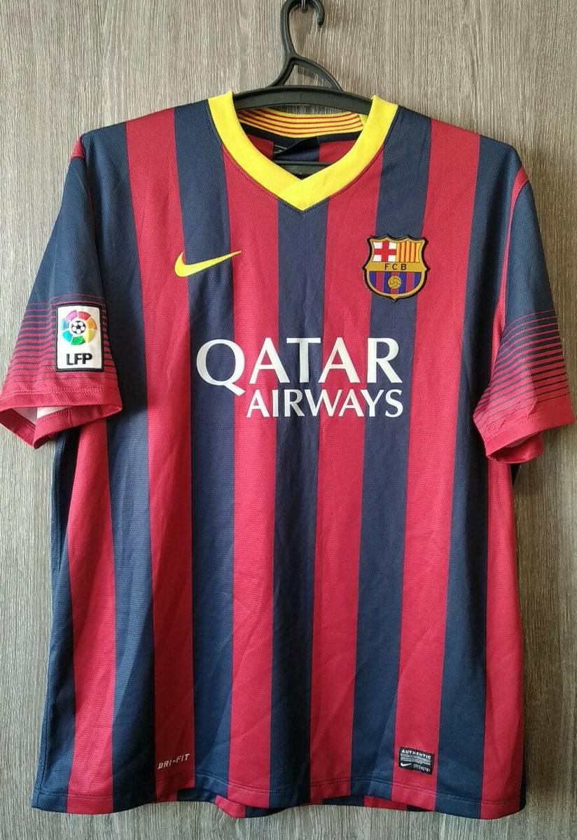 Maillot Football FC Barcelona 2013/14 Messi #10 Taille XL - Occasion - Bon état