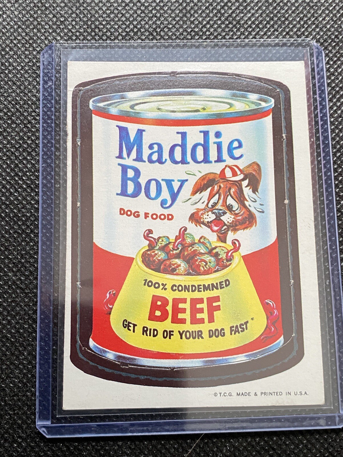 Topps Wacky Packs Diecut Series Card