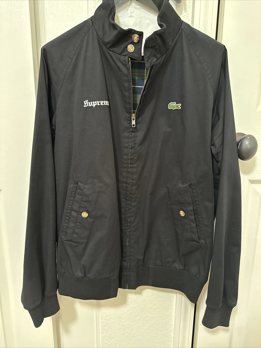 Supreme x lacoste harrington jacket deals