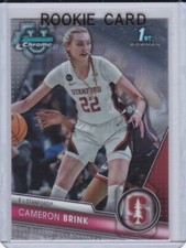 CAMERON BRINK ROOKIE CARD Bowman Chrome 1st RC Stanford Basketball WNBA SPARKS!