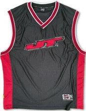JT Paintball Basketball Jersey - Black / Red