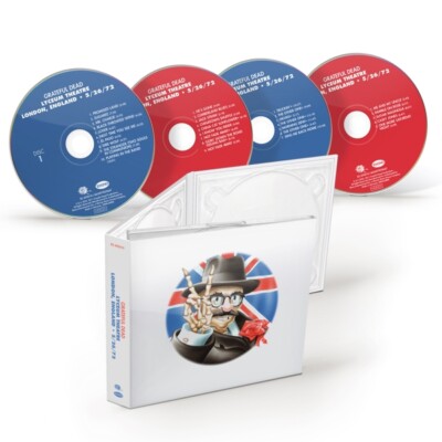 GRATEFUL DEAD - LYCEUM THEATRE,LONDON,ENGLAND 5/26/72 (LIVE)  4 CD NEU