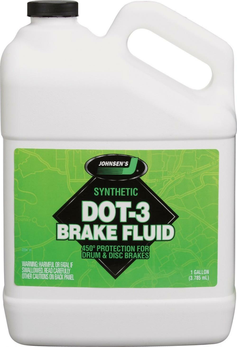 Johnsen's 2234 Premium DOT3 Brake Fluid 1 Gallon 1 eBay